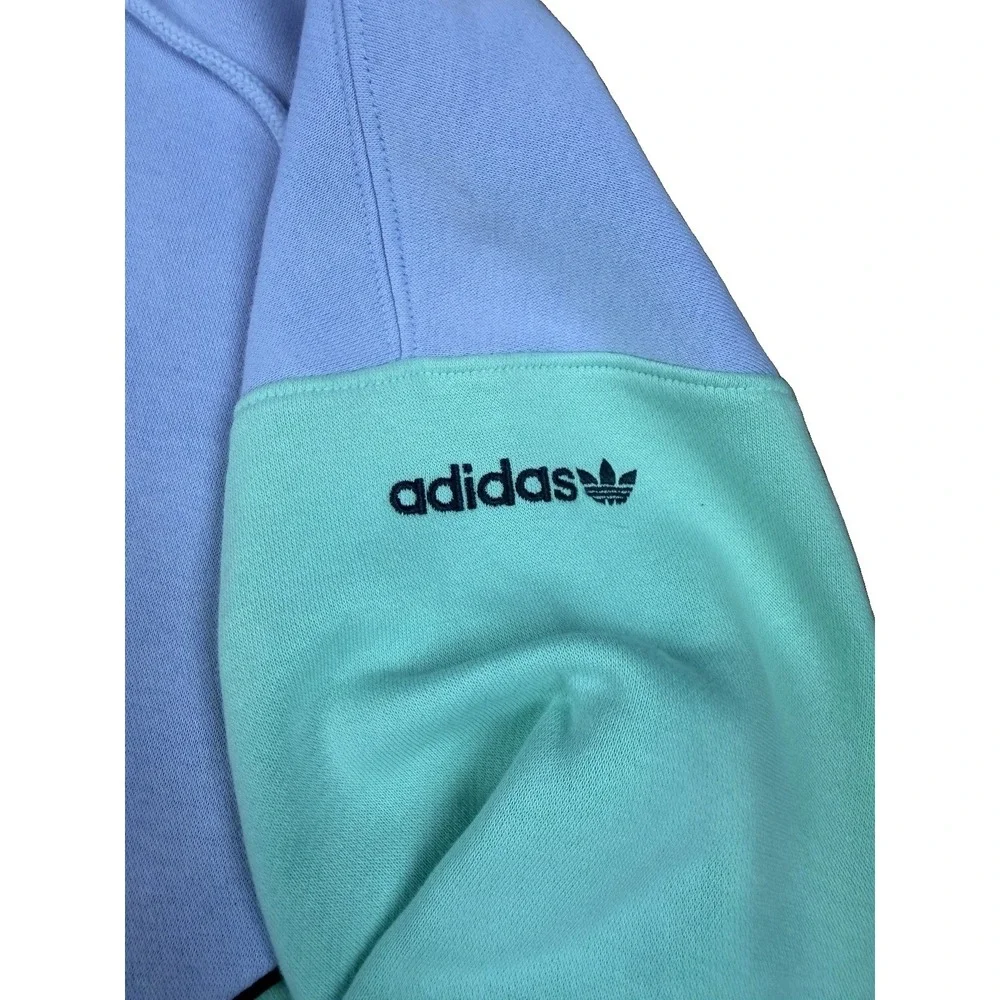 Adidas Adicolor Seasonal Archive Hoodie Men's Pastel Blue Dawn Ambient Sky Sz M